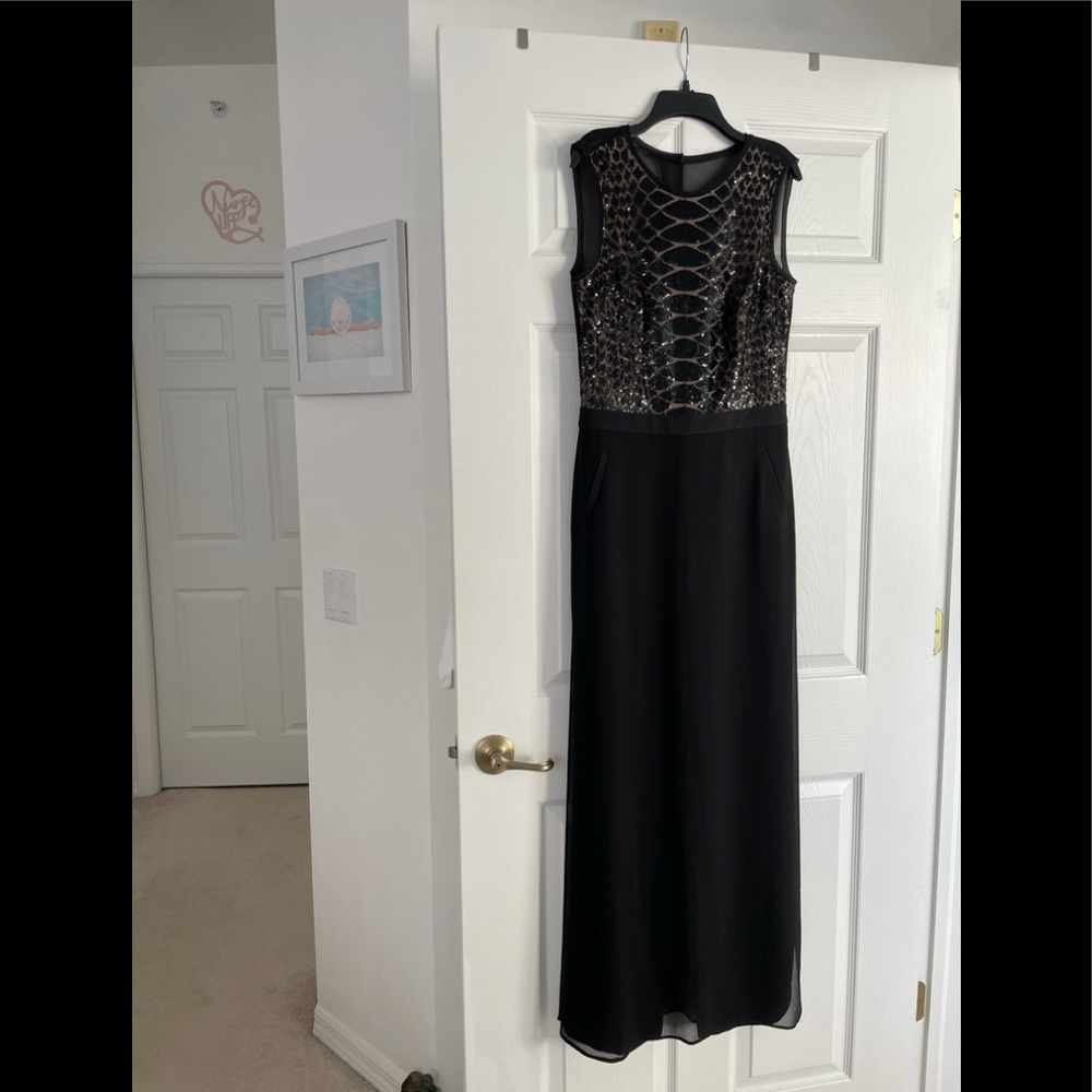 Black Sparkle Formal Dress by BCBG, Size 4